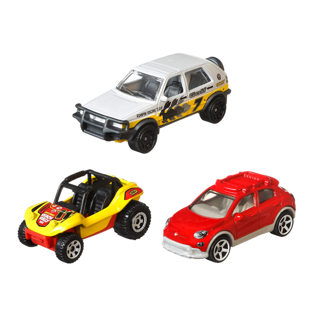 

Набір машинок Matchbox Ралі по бездоріжжю 1:64 (C3713/GWF75)