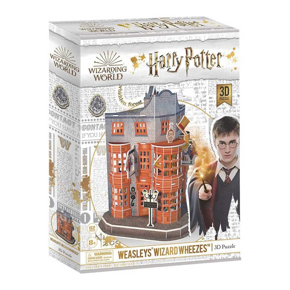 

Тривимірний пазл CubicFun Harry Potter Крамничка жартів Візлі (DS1007h)