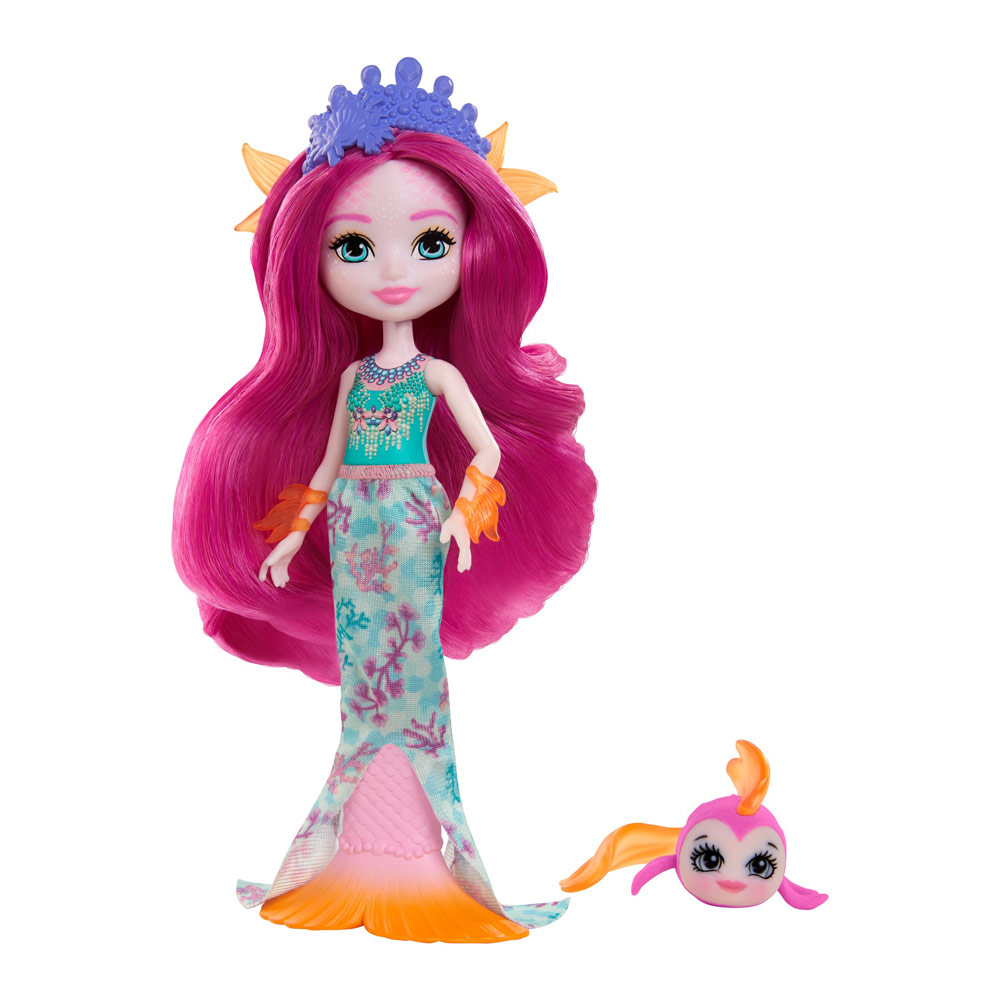 

Лялька Enchantimals Royal Русалочка Маура з рибкою Глайд (GYJ02)