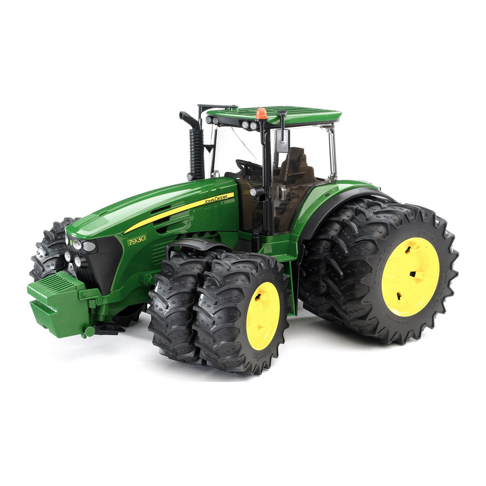 

Автомодель Bruder Трактор John deere 7930 со сдвоенными шинами 1:16 (03052)