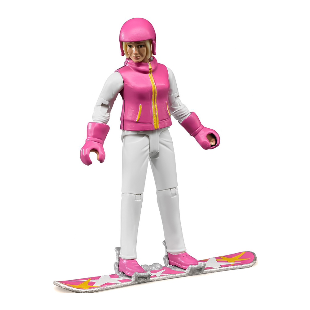 

Игровая фигурка Bruder Сноубордистка (60420)