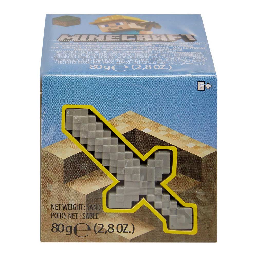 

Игровой набор Minecraft Добыча ископаемых Меч сюрприз (GVL37/GVL38)
