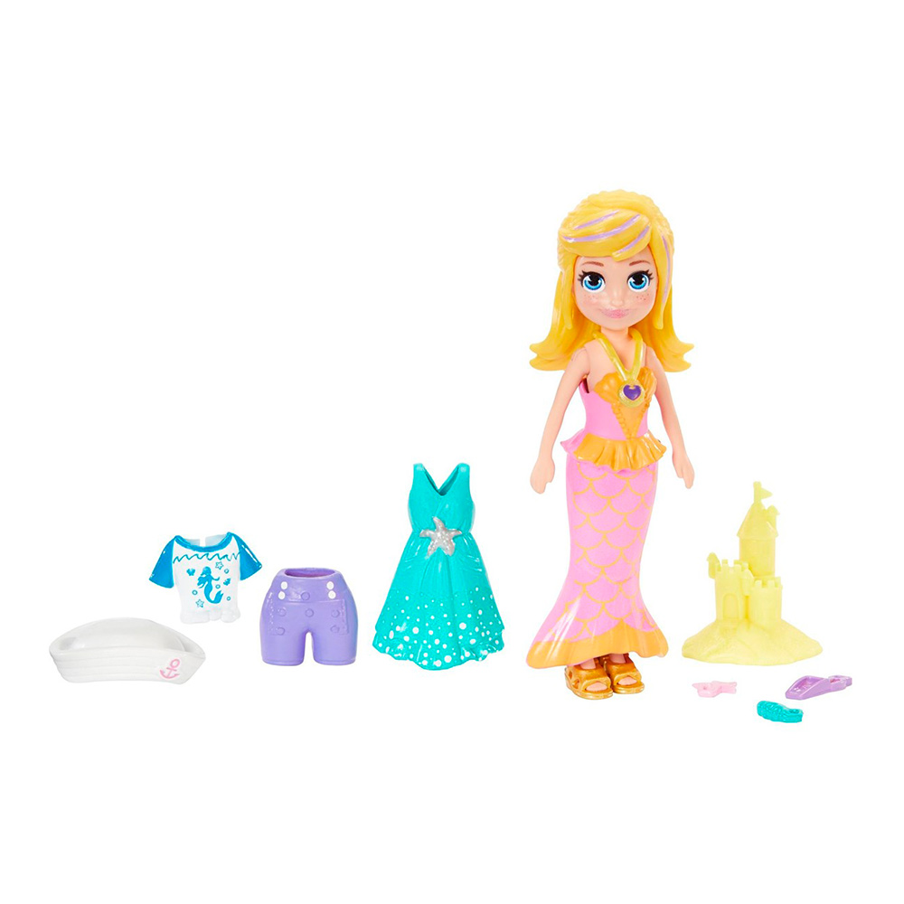 

Набір Polly Pocket Fashion Маленька модниця Русалонька (GDM01/GNG72)