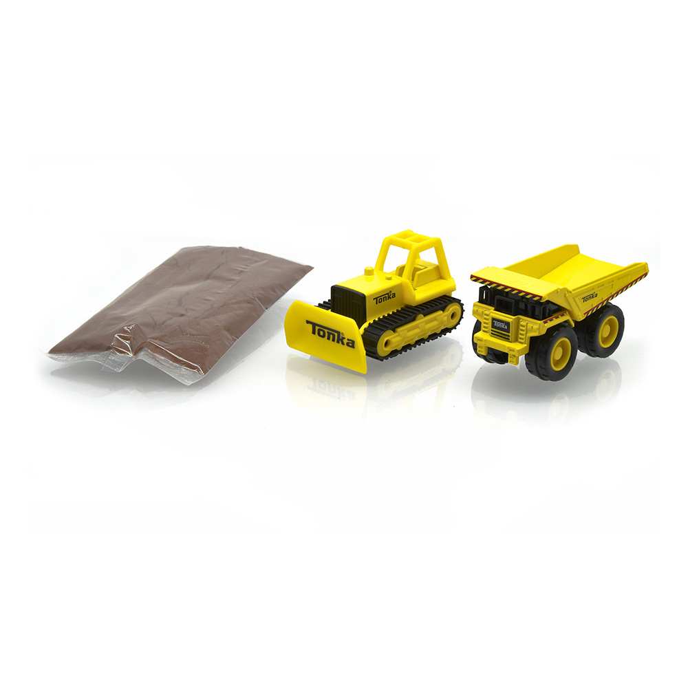

Ігровий набір Tonka Самоскид і бульдозер із піском 1:64 (06039)