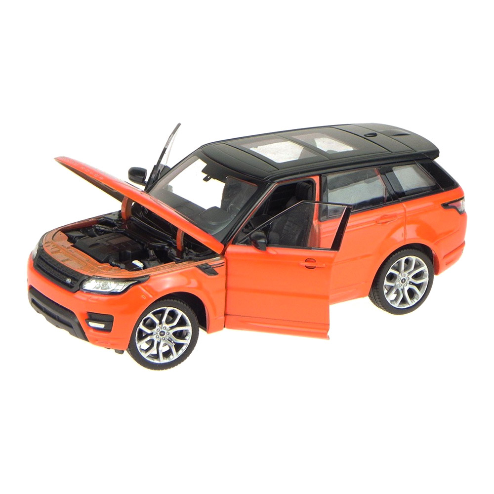 Акція на Автомодель Welly Range Rover Sport 1:24 оранжевая (24059W/24059W-3) від Будинок іграшок