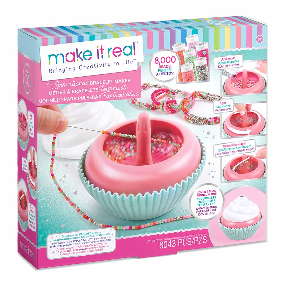 

Набор для создания браслетов Make it Real Сладкие завитки (MR1454)