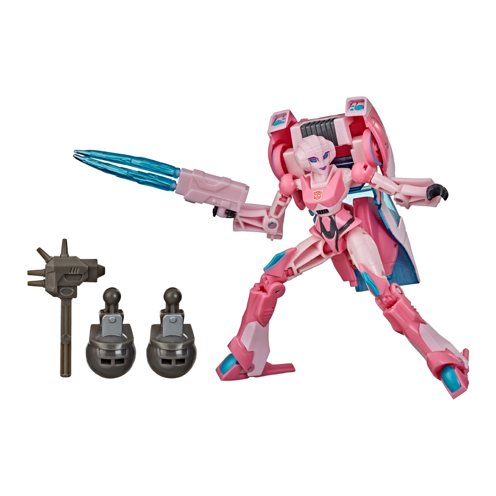 Акція на Трансформер Transformers Cyberverse Deluxe class Арсі (E7053/E7104) від Будинок іграшок