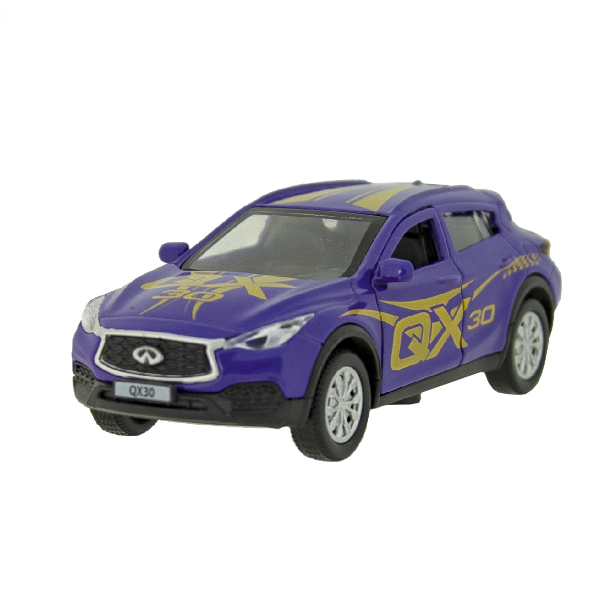 

Автомодель Технопарк Glamcar Infiniti QX30 фіолетовий (QX30-12GRL-PUR)