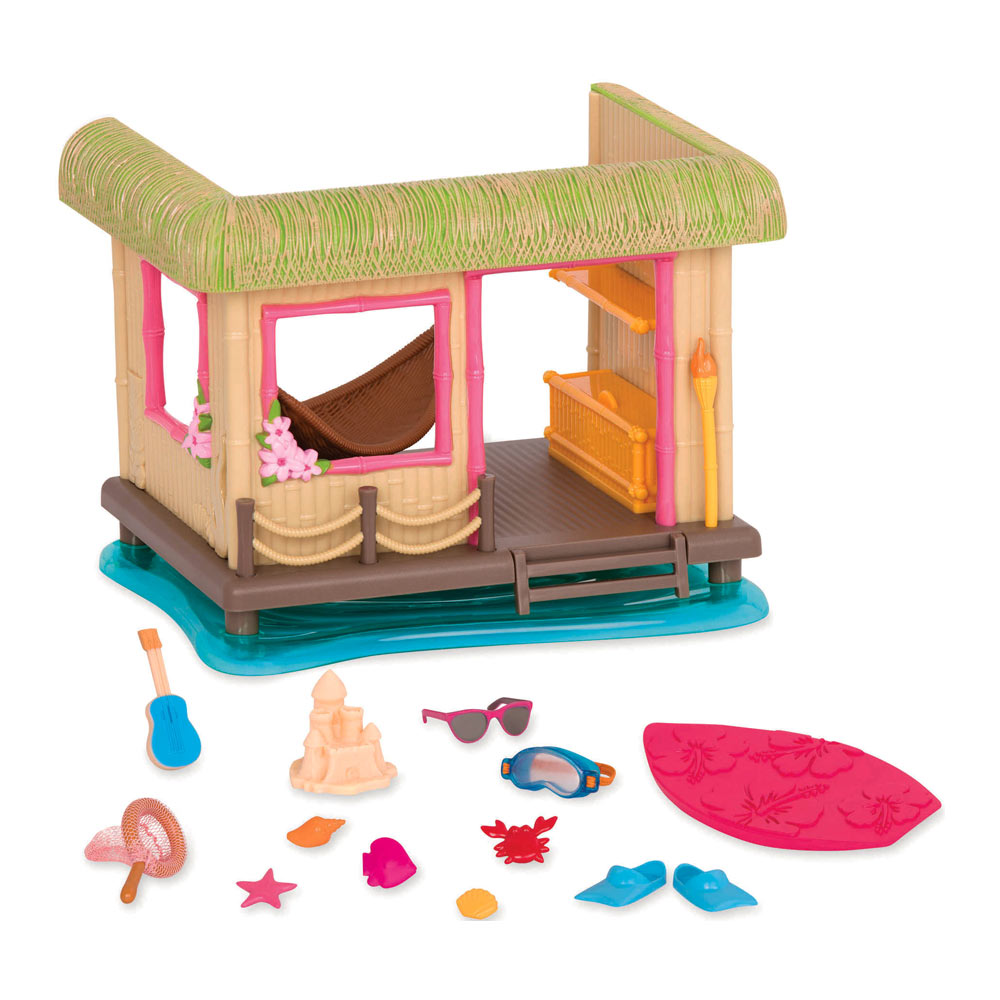 Акція на Игровой набор Li'l Woodzeez Пляжный домик (6252Z) від Будинок іграшок