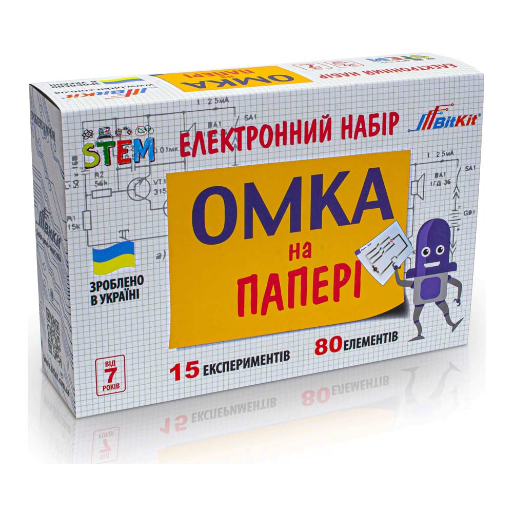 

Електронний конструктор BitKit Омка на папері (4820207390195)