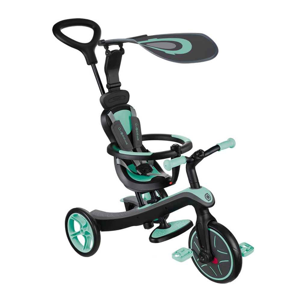 

Велосипед Globber Explorer trike 4 в 1 бирюзовый (632-105-2)