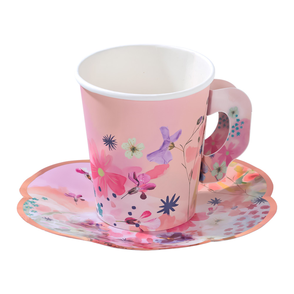

Одноразовая посуда Talking tables Blossom girls 12 комплектов (BG-CUPSET)