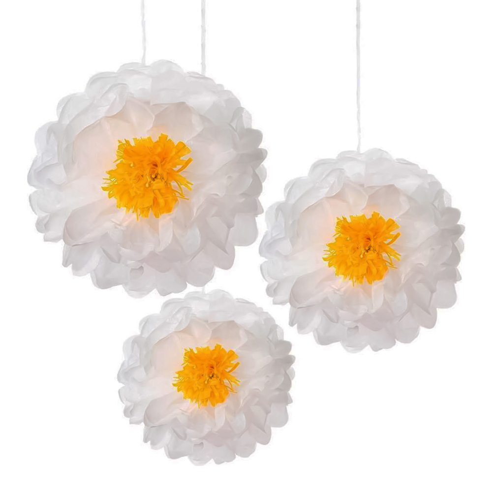 

Декоративные помпоны Talking tables Ромашки 3 штуки (DD-POMFLOWER-DAISY)