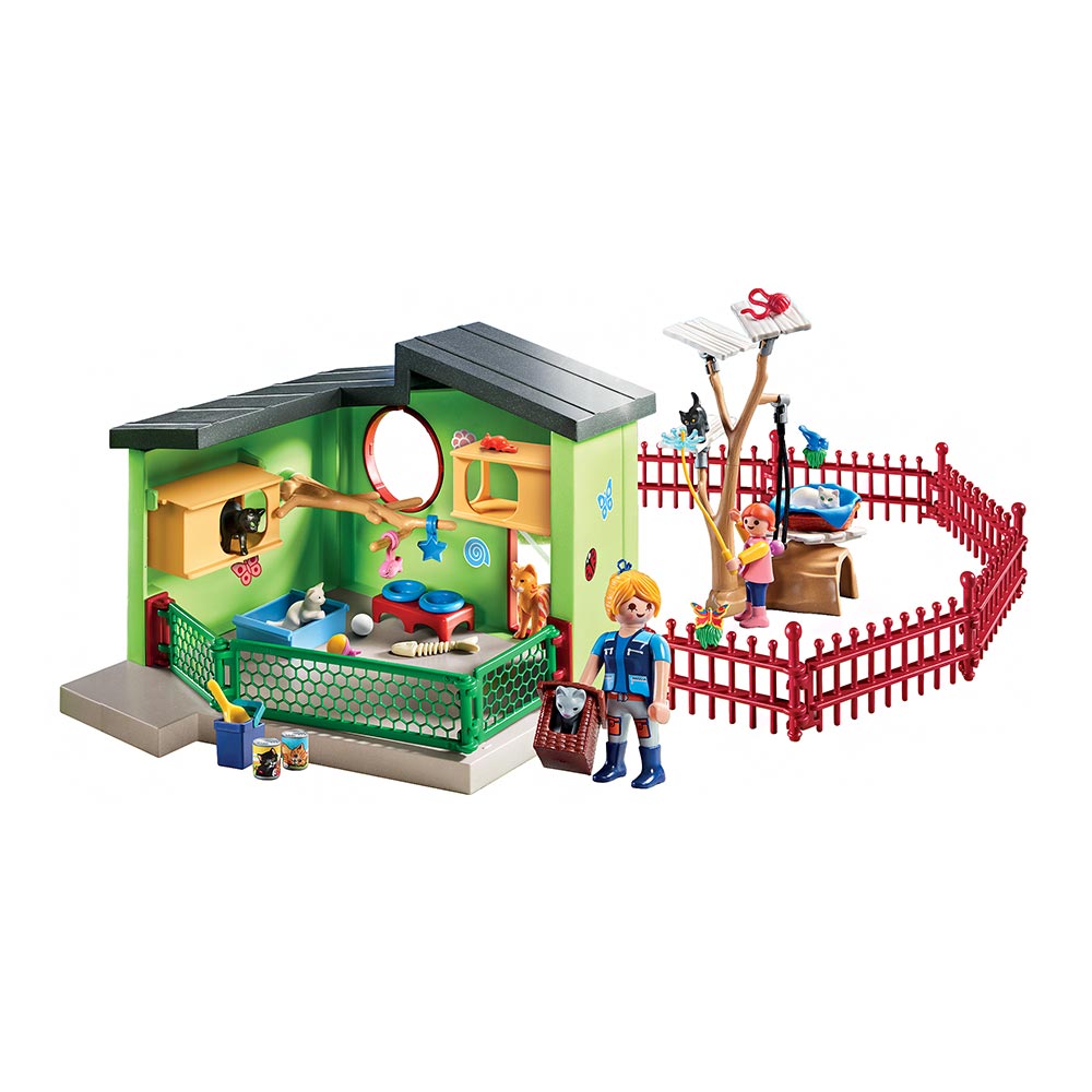 

Конструктор Playmobil City life Кошачий приют Замурчательный отдых (9276)