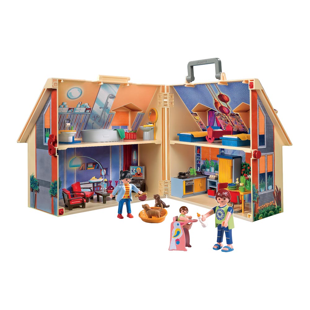 

Конструктор Playmobil Dollhouse 3 в 1 Современный кукольный домик (5167)
