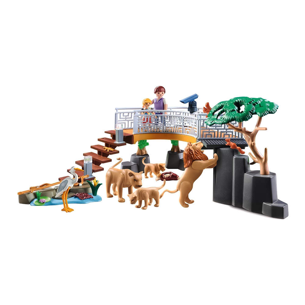 

Конструктор Playmobil Family fun Вольєр з левами (70343)