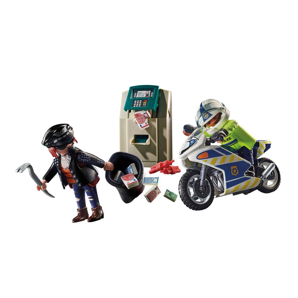 

Конструктор Playmobil City Action Банківський грабіжник (70572)