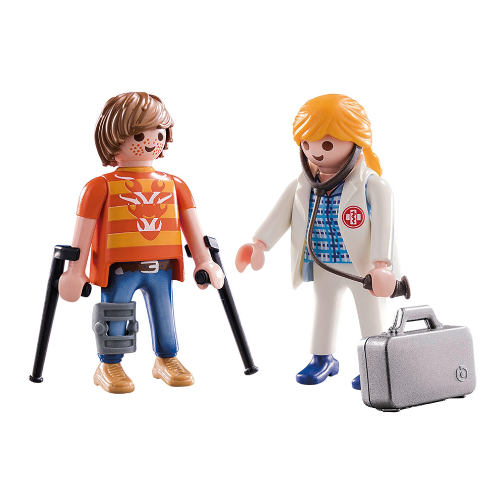 

Конструктор Playmobil City action Доктор і пацієнт (70079)