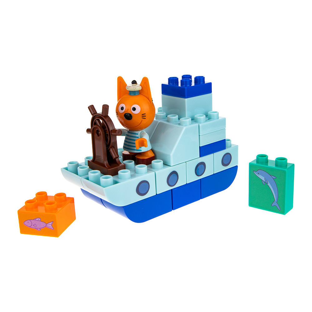 

Игровой набор Три кота Коржик на корабле (Т19755)