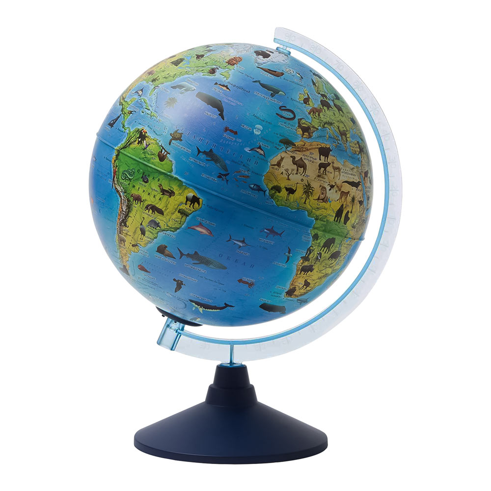 

Глобус Alaysky`s globe Зоо-географический 21 см (AG-2134)