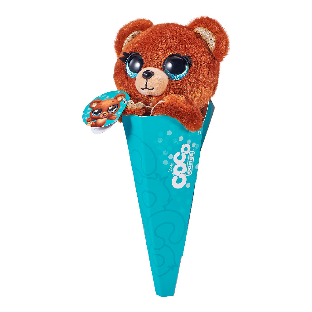 

Игрушка мягкая Zuru Coco surprise Cones Феликс с сюрпризом (9601SQ1/9601G)