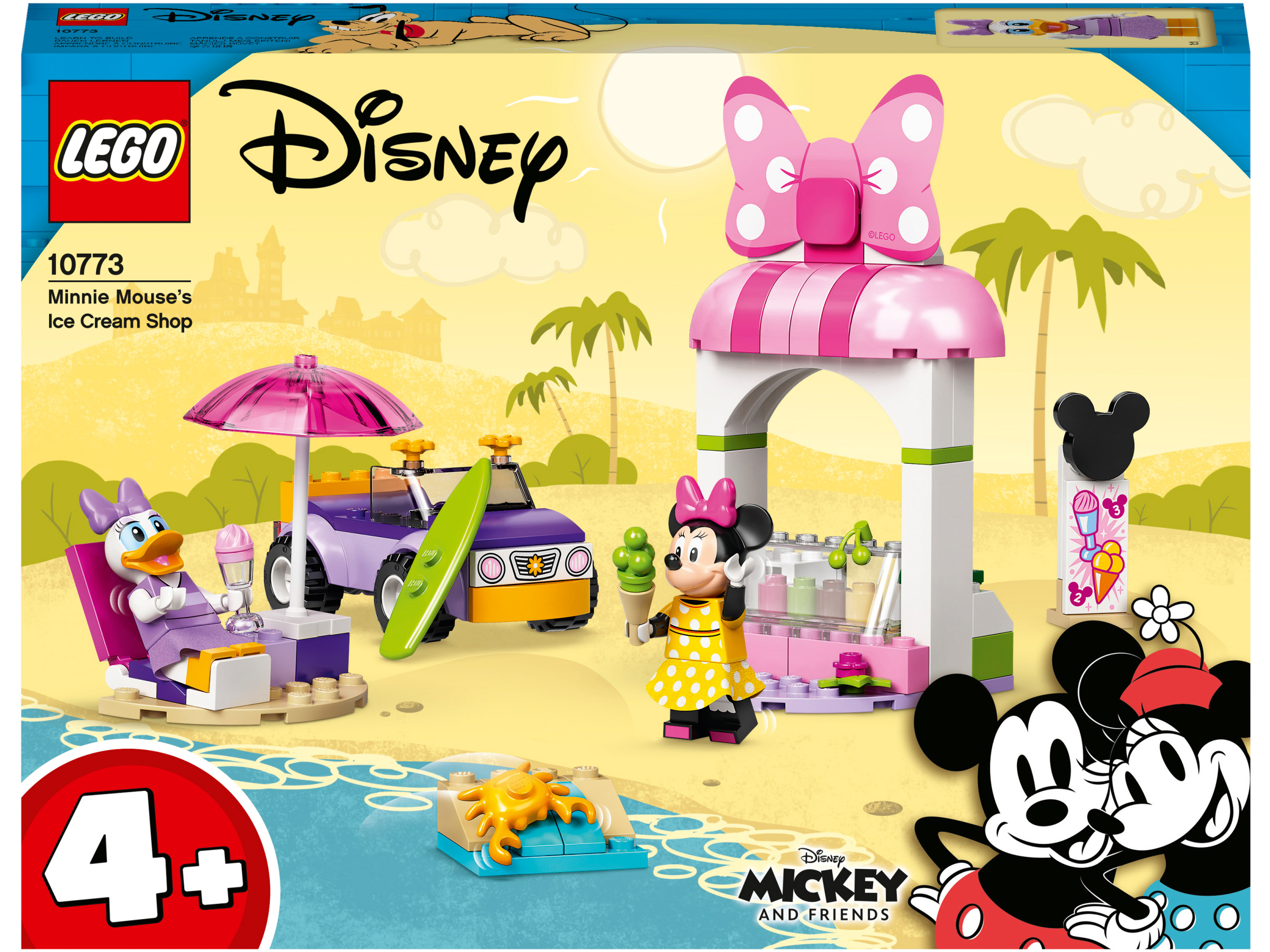 Акція на Конструктор LEGO Disney Mickey and Friends Магазин мороженого Минни Маус (10773) від Будинок іграшок