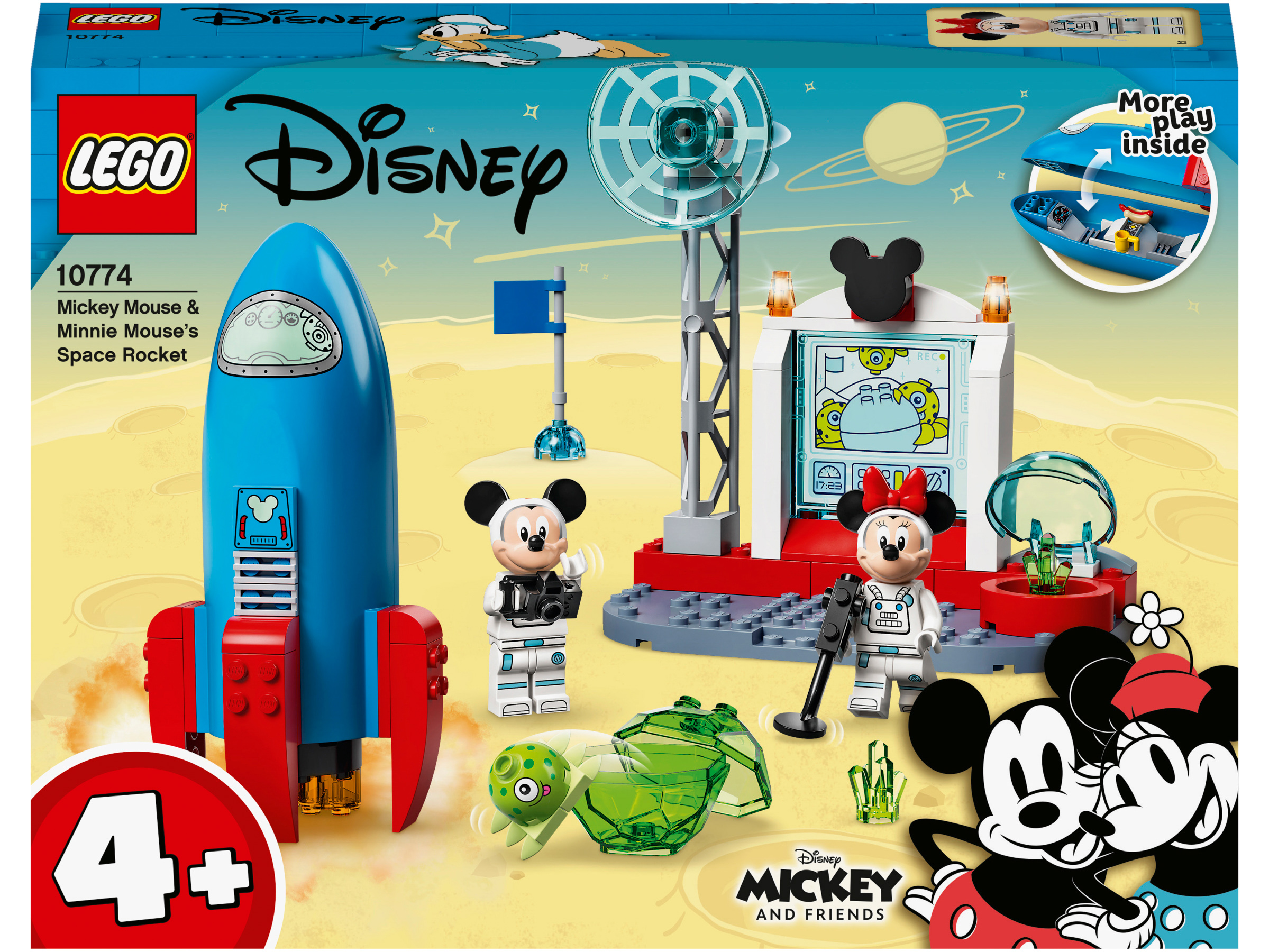 

Конструктор LEGO Disney Mickey and Friends Космическая ракета Микки Мауса и Минни Маус (10774)