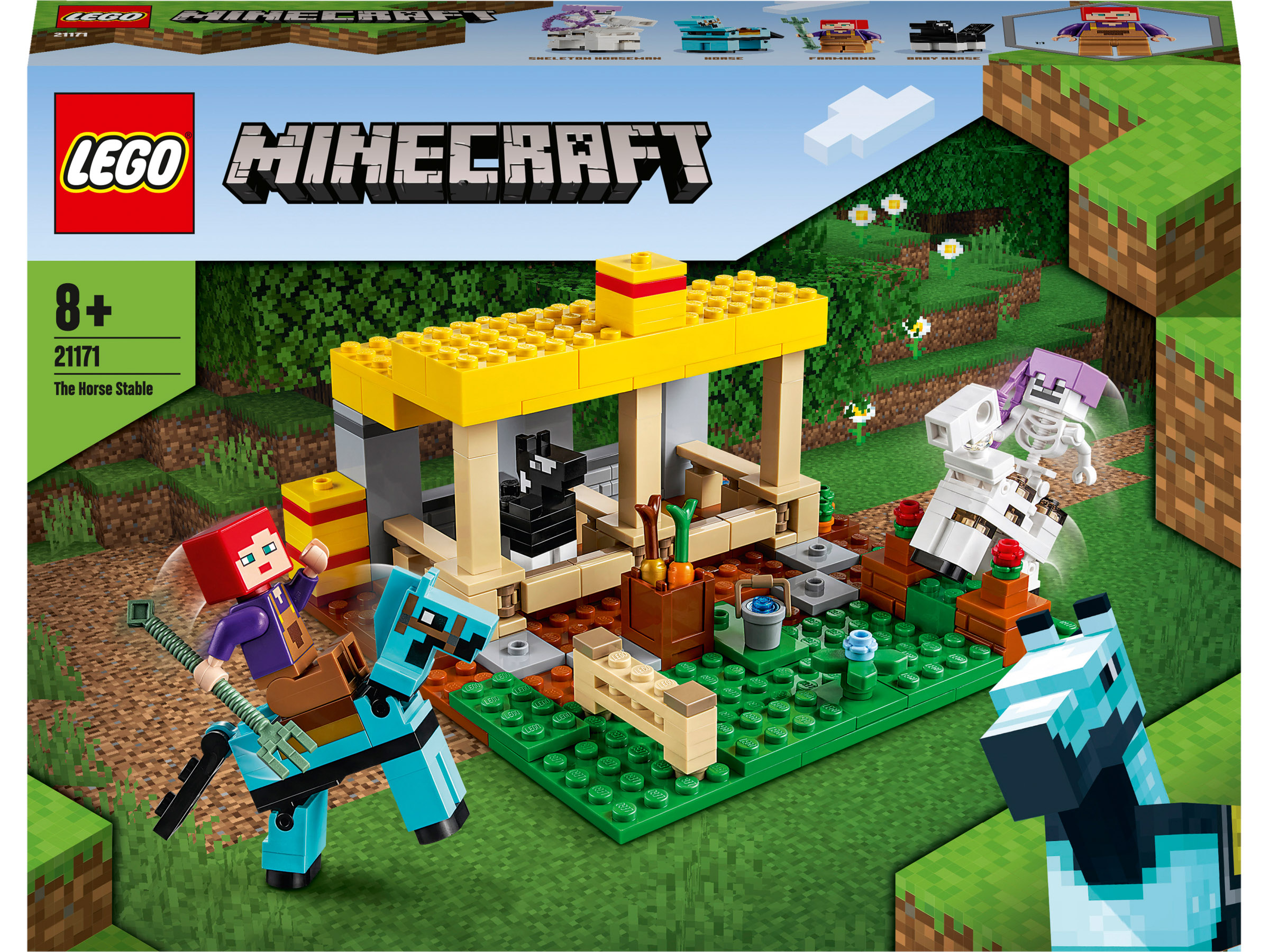 

Конструктор LEGO Minecraft Конюшня (21171)