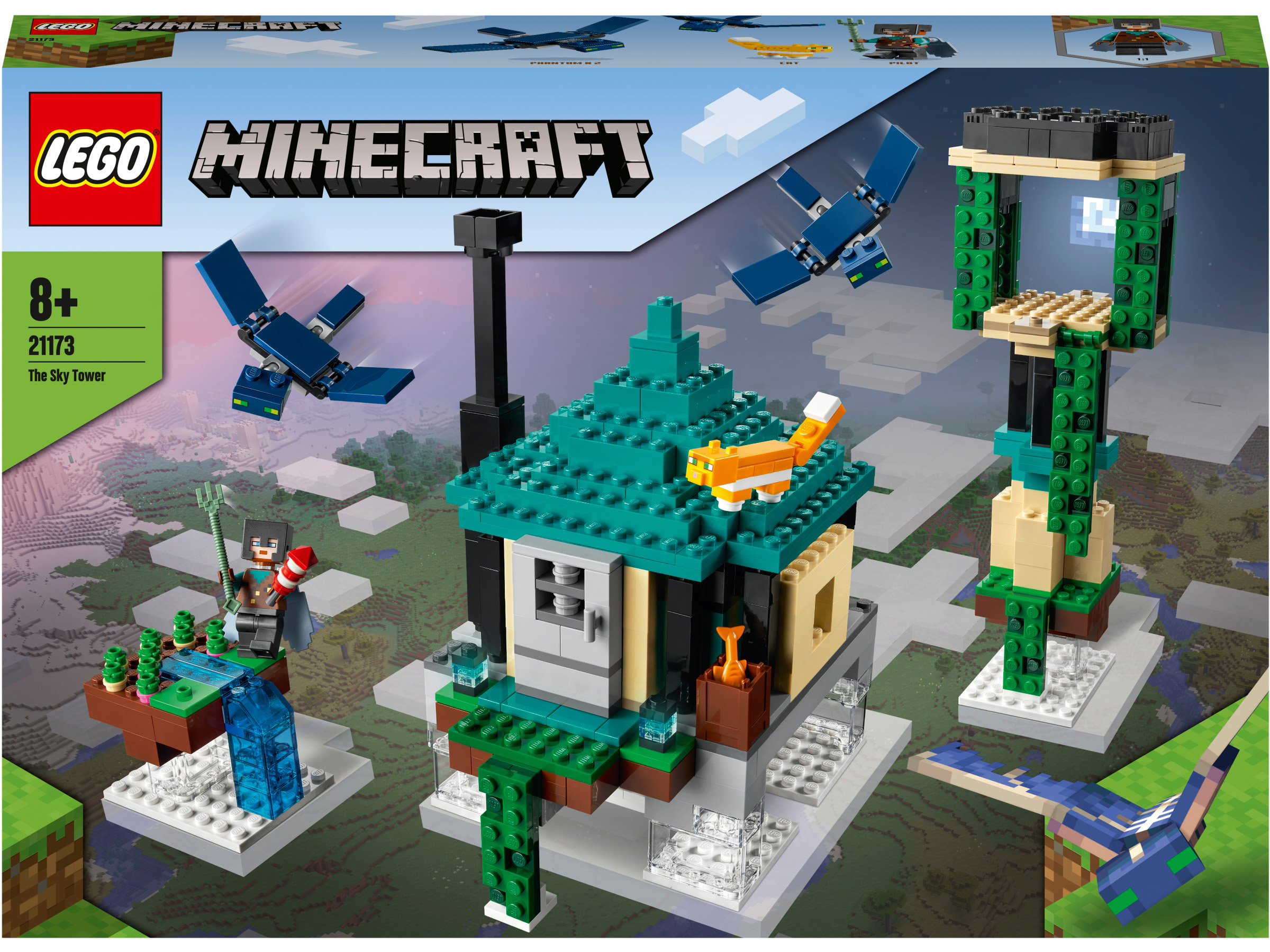 

Конструктор LEGO Minecraft Небесная башня (21173)