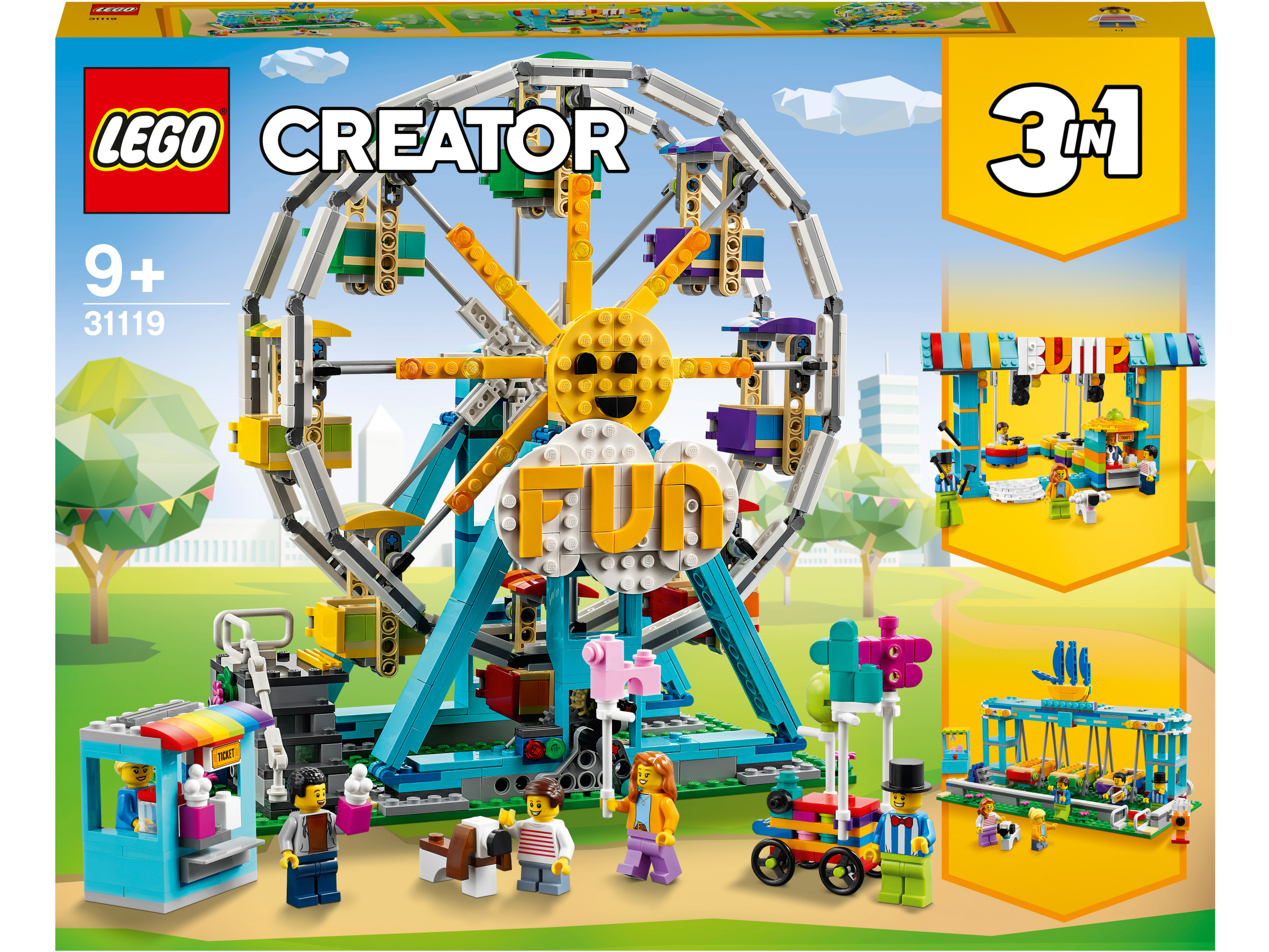 

Конструктор LEGO Creator Колесо обозрения (31119)