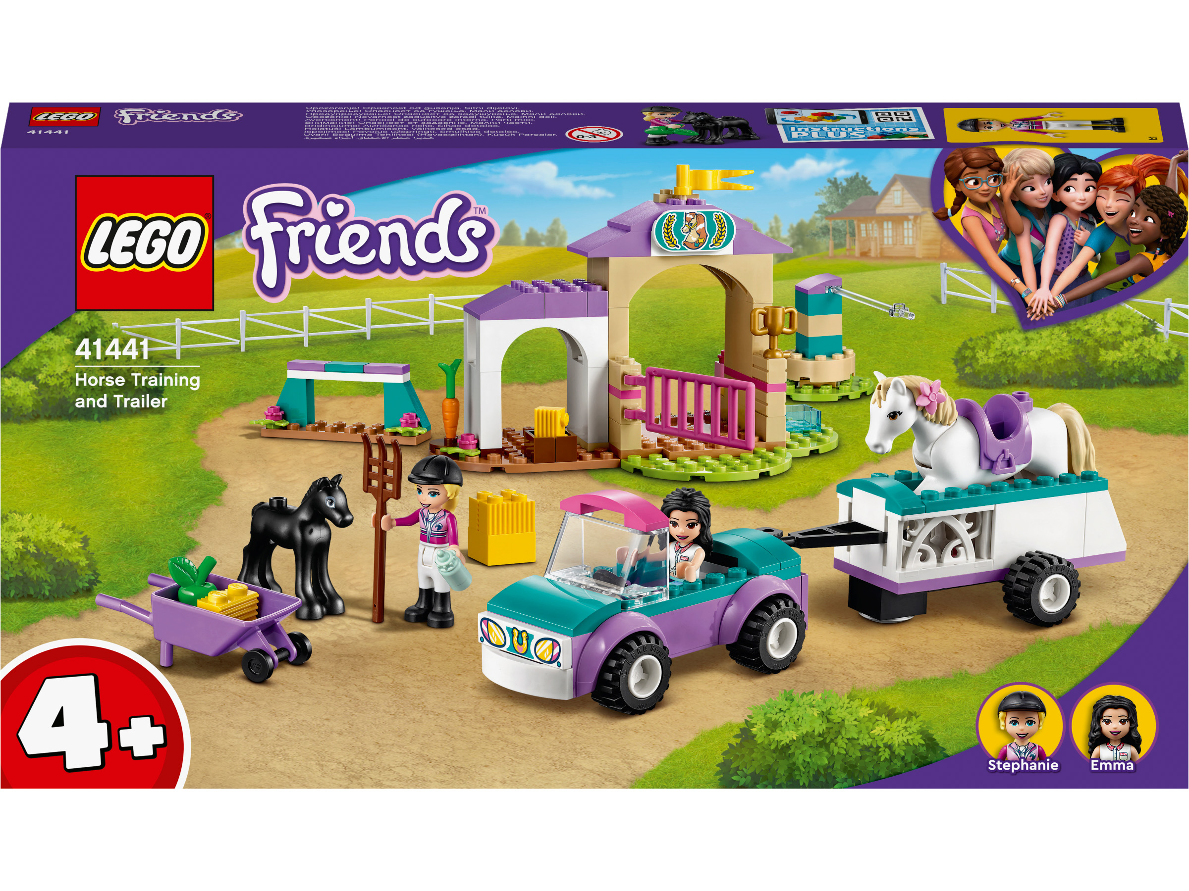 

Конструктор LEGO Friends Тренировка лошади и прицеп для перевозки (41441)