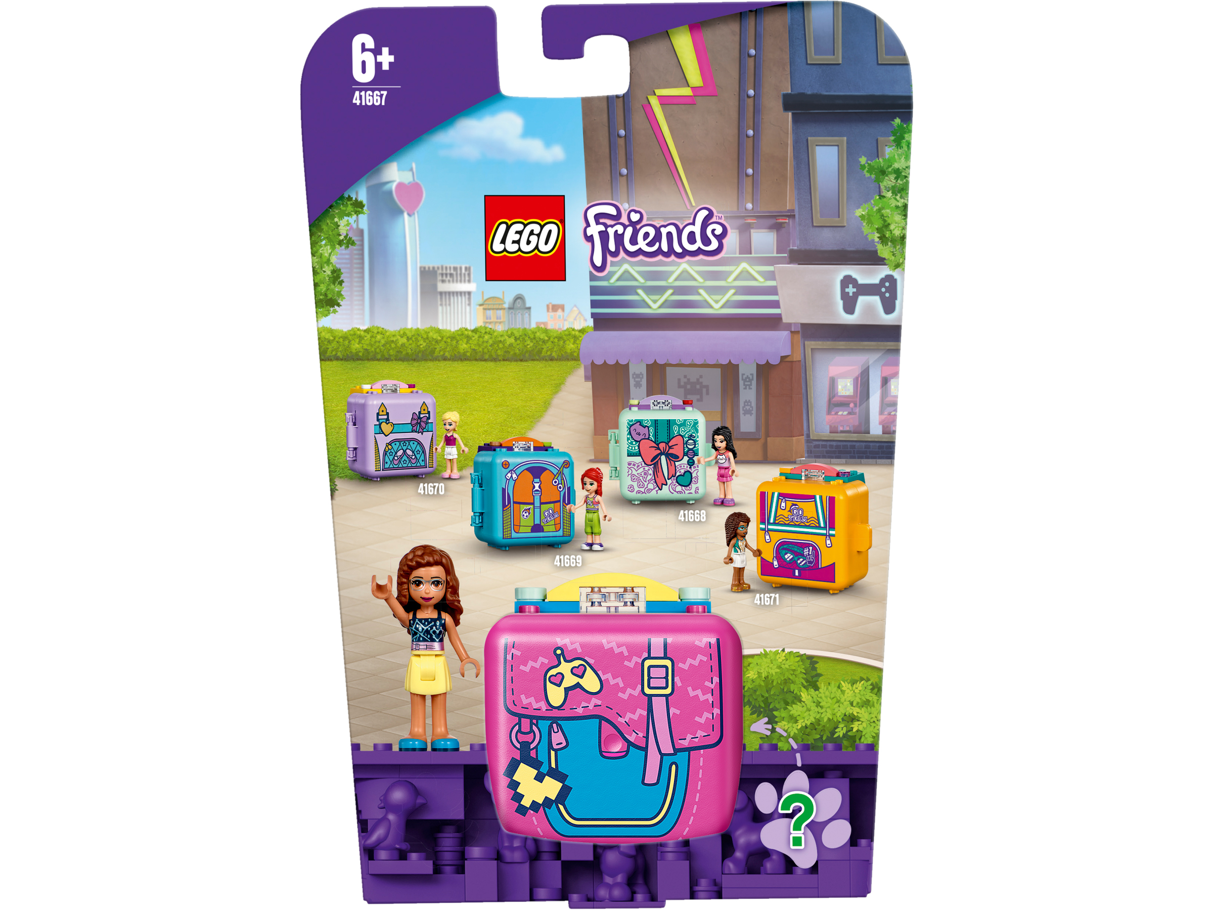

Конструктор LEGO Friends Кьюб Оливии для игр (41667)
