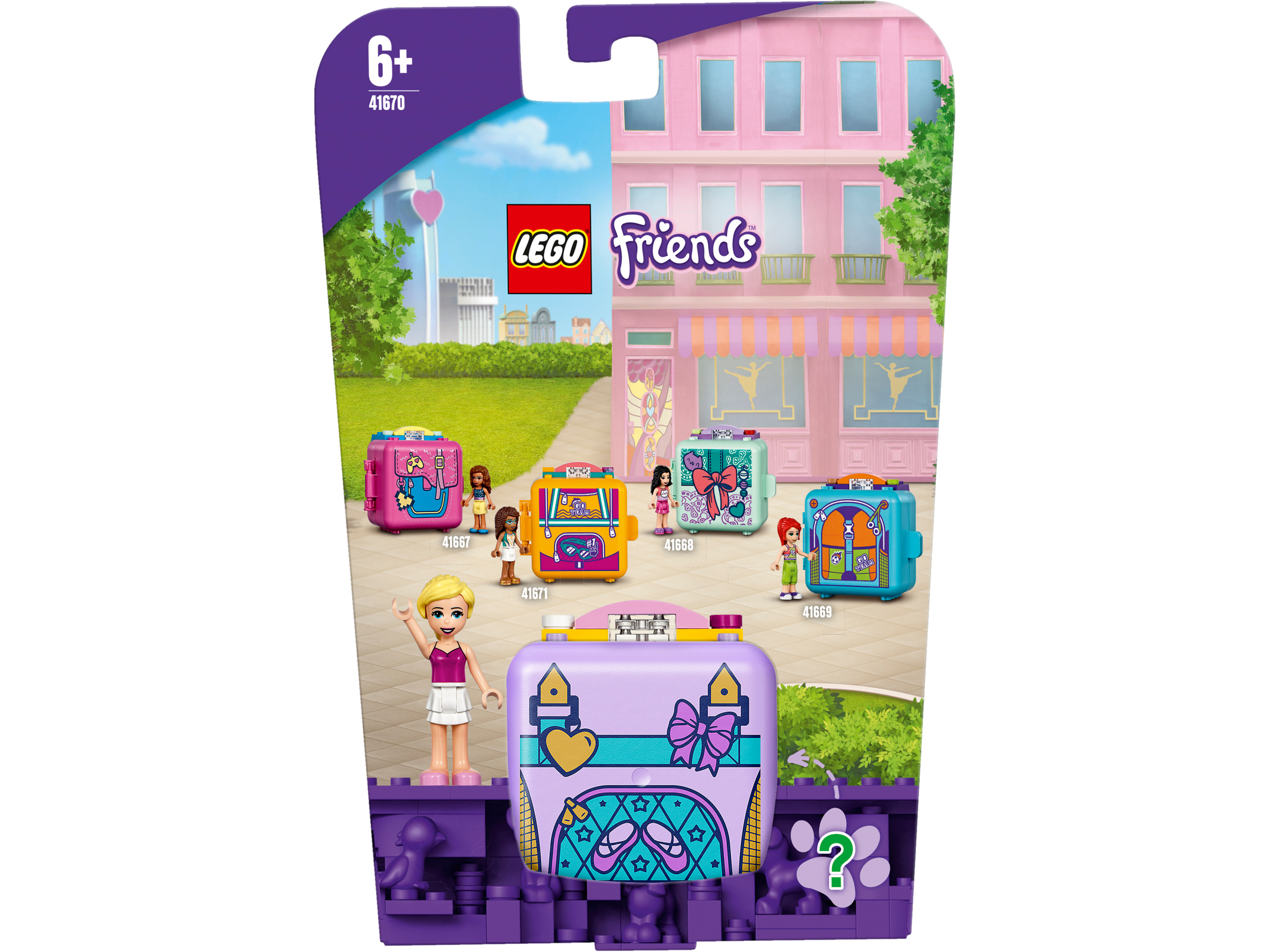 

Конструктор LEGO Friends Кьюб для балета Стефани (41670)