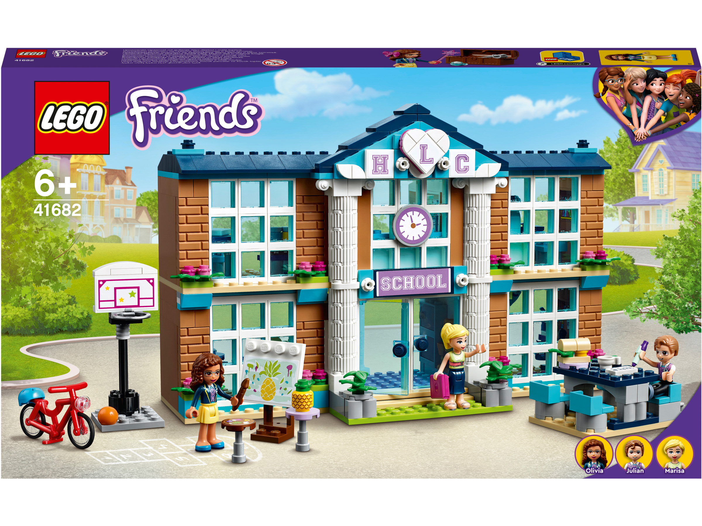 

Конструктор LEGO Friends Школа Хартлейк Сити (41682)