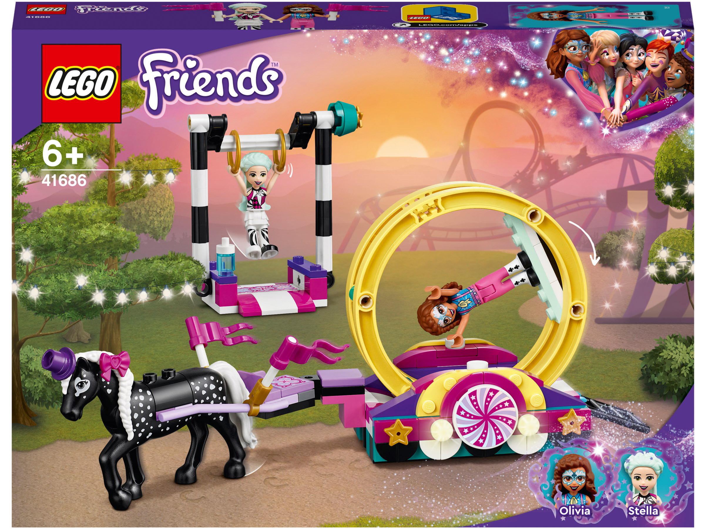 

Конструктор LEGO Friends Волшебная акробатика (41686)