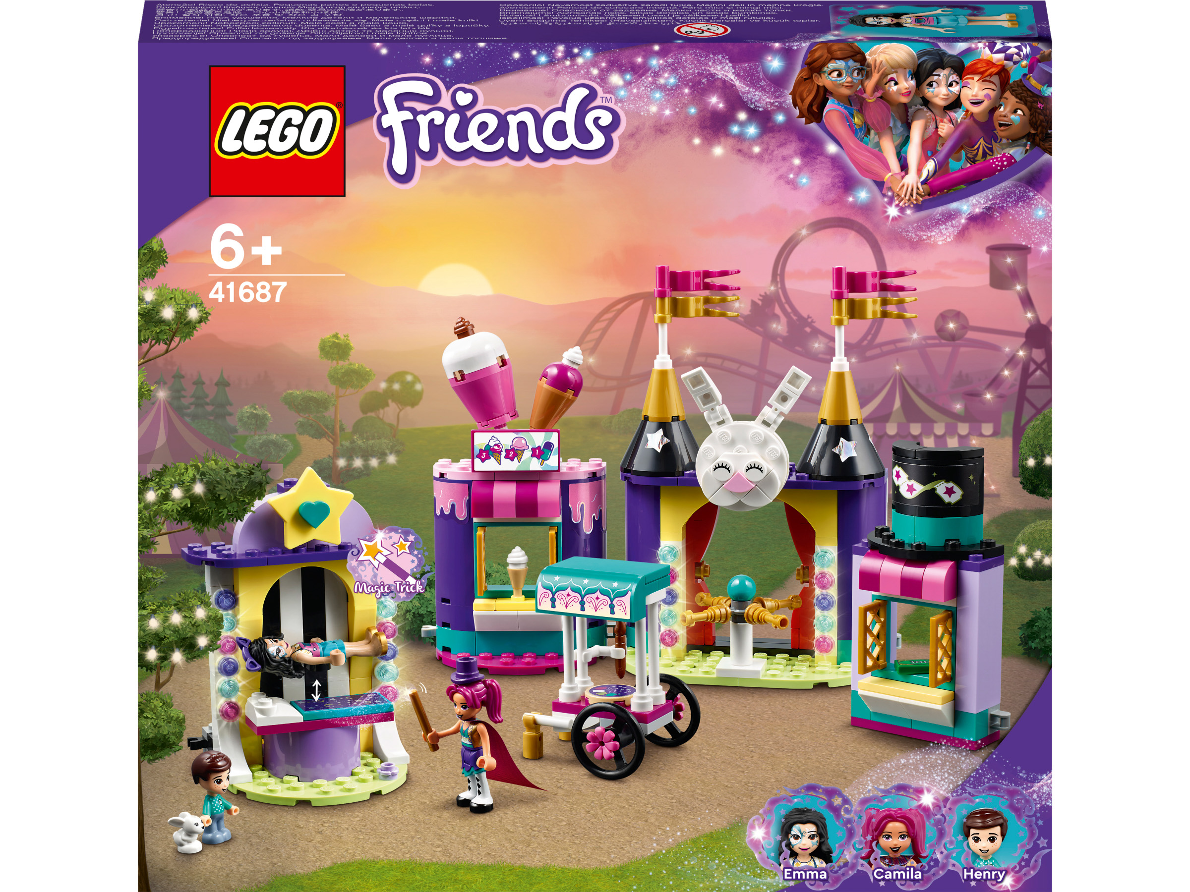 

Конструктор LEGO Friends Киоск на волшебной ярмарке (41687)
