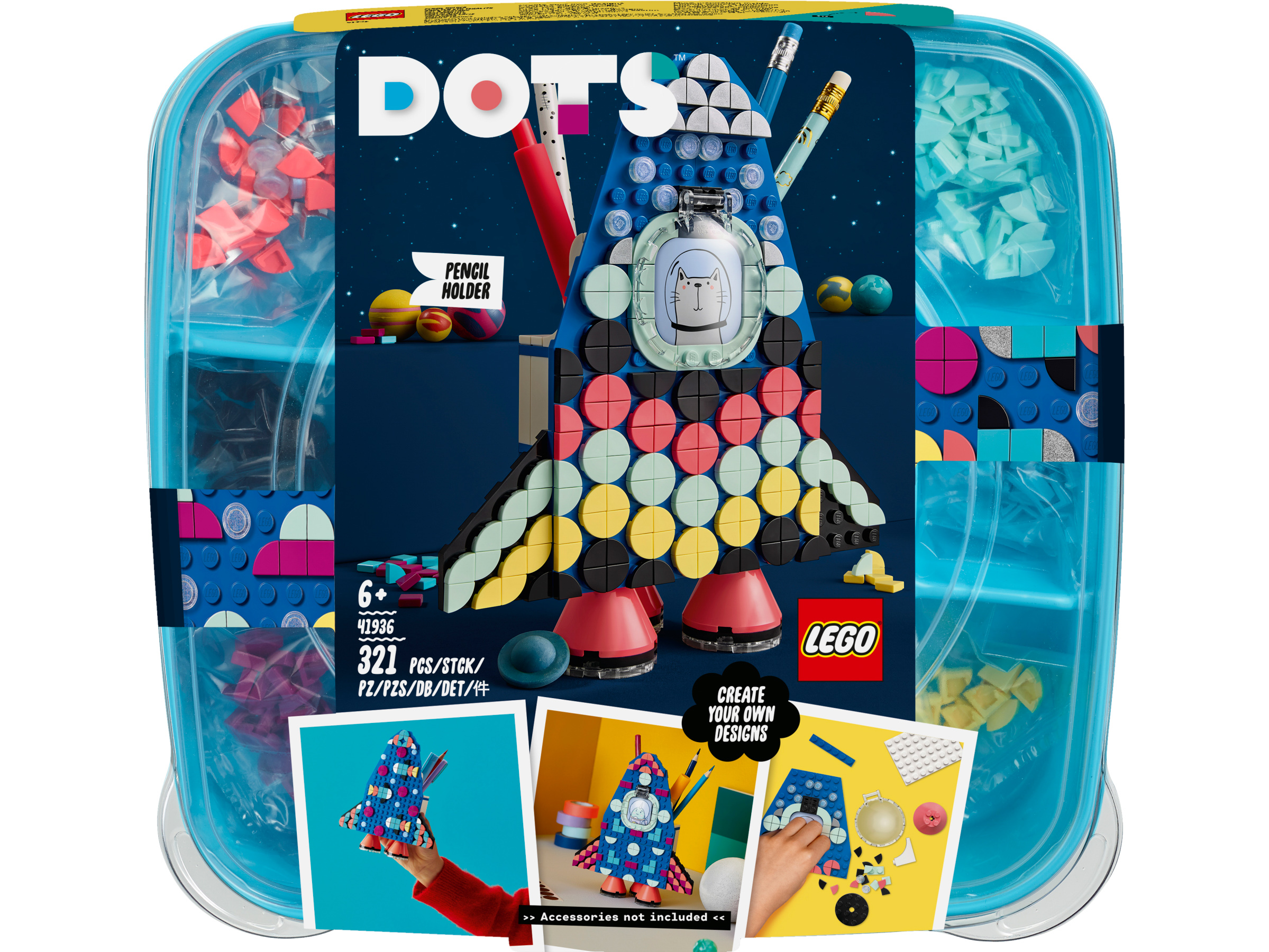 

Конструктор LEGO DOTS Подставка для карандашей (41936)