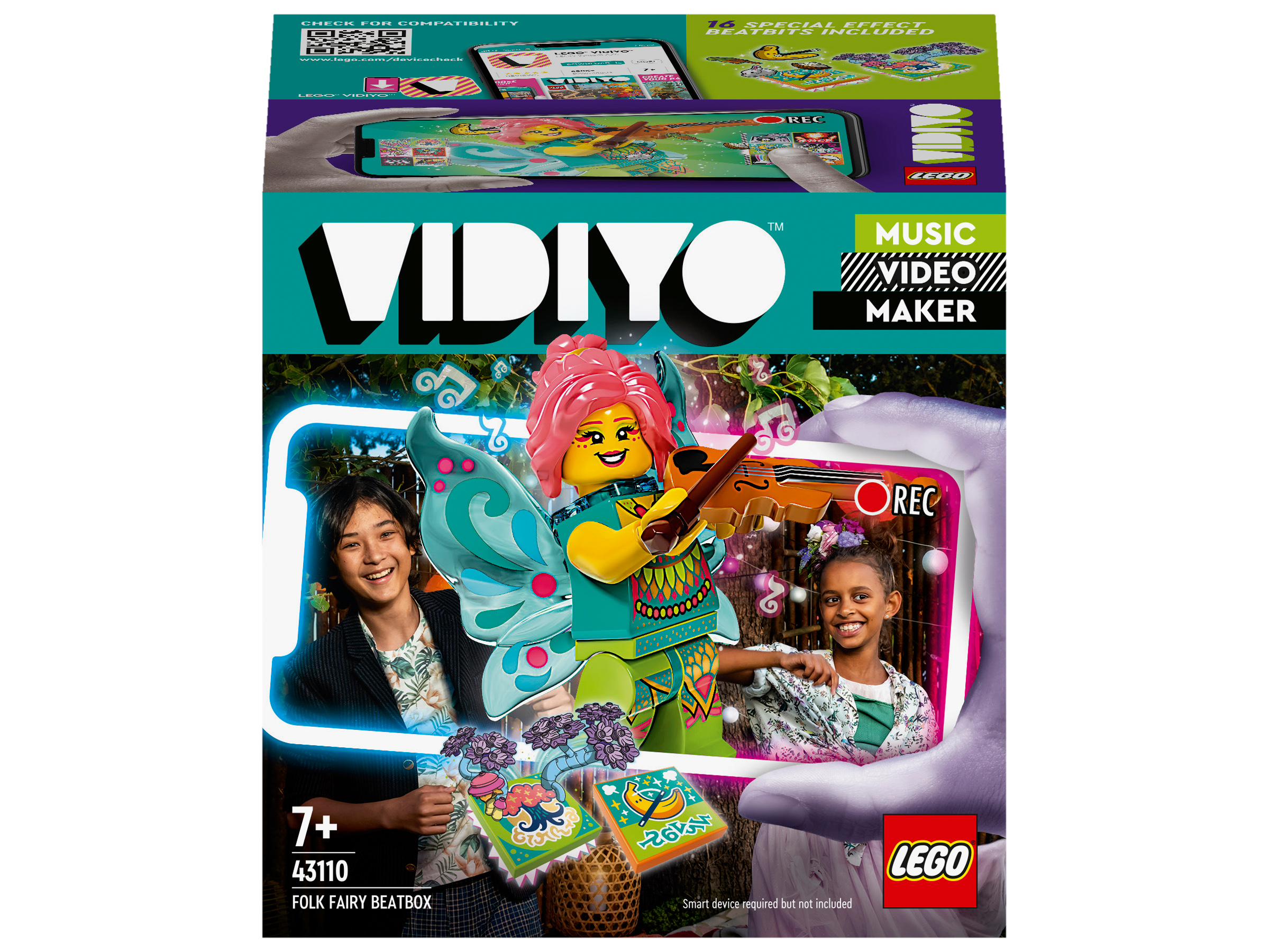 

Конструктор LEGO VIDIYO Folk Fairy BeatBox Битбокс Феи Фолка (43110)