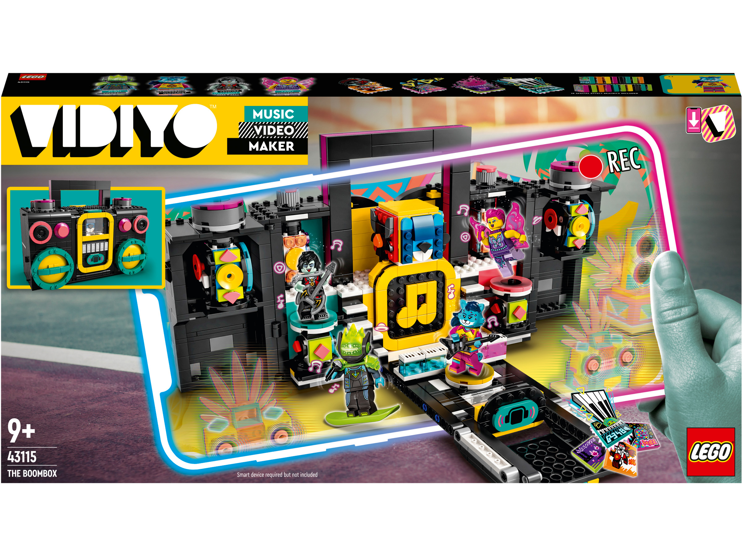 

Конструктор LEGO VIDIYO The Boombox Бумбокс (43115)