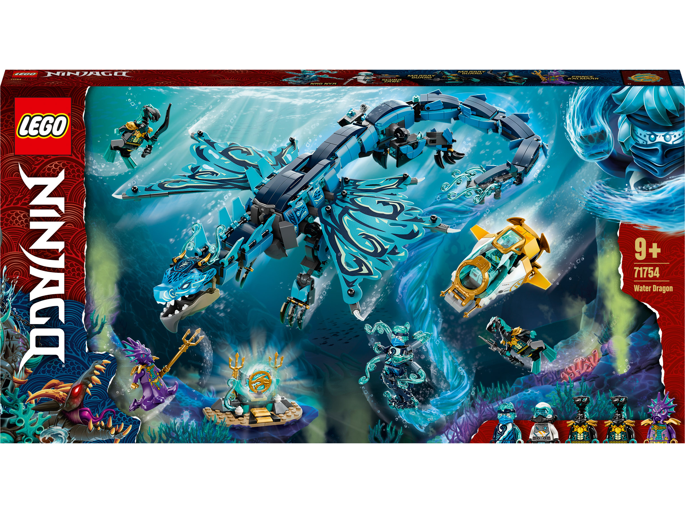 

Конструктор LEGO NINJAGO Водяний дракон (71754)