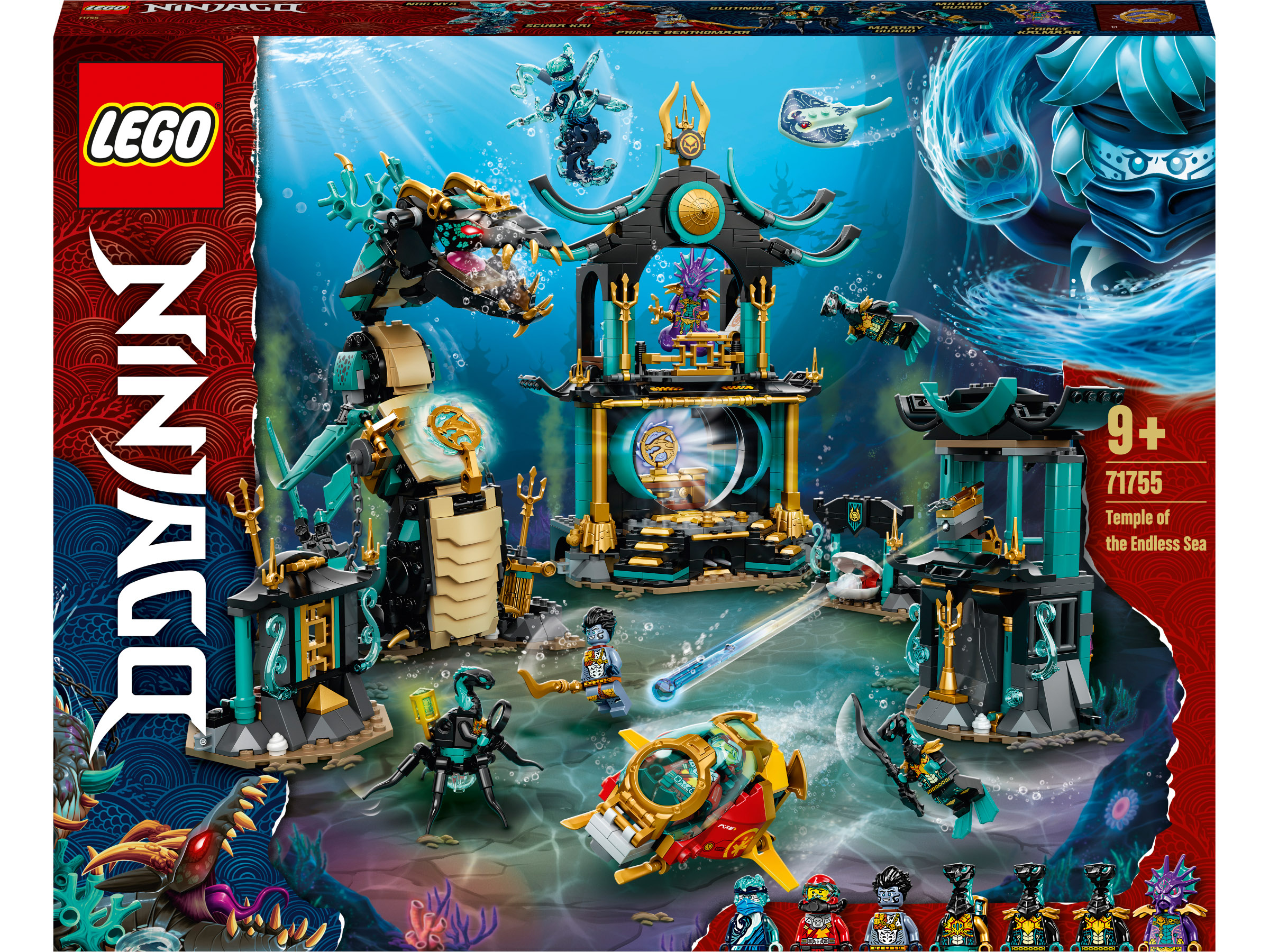 

Конструктор LEGO NINJAGO Храм Бескрайнего моря (71755)