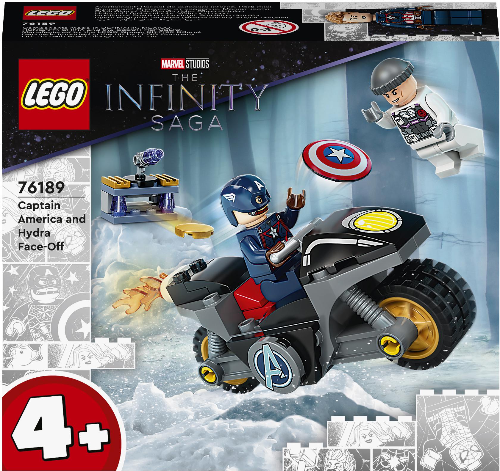 

Конструктор LEGO Super Heroes Marvel Avengers Битва Капитана Америка с Гидрой (76189)