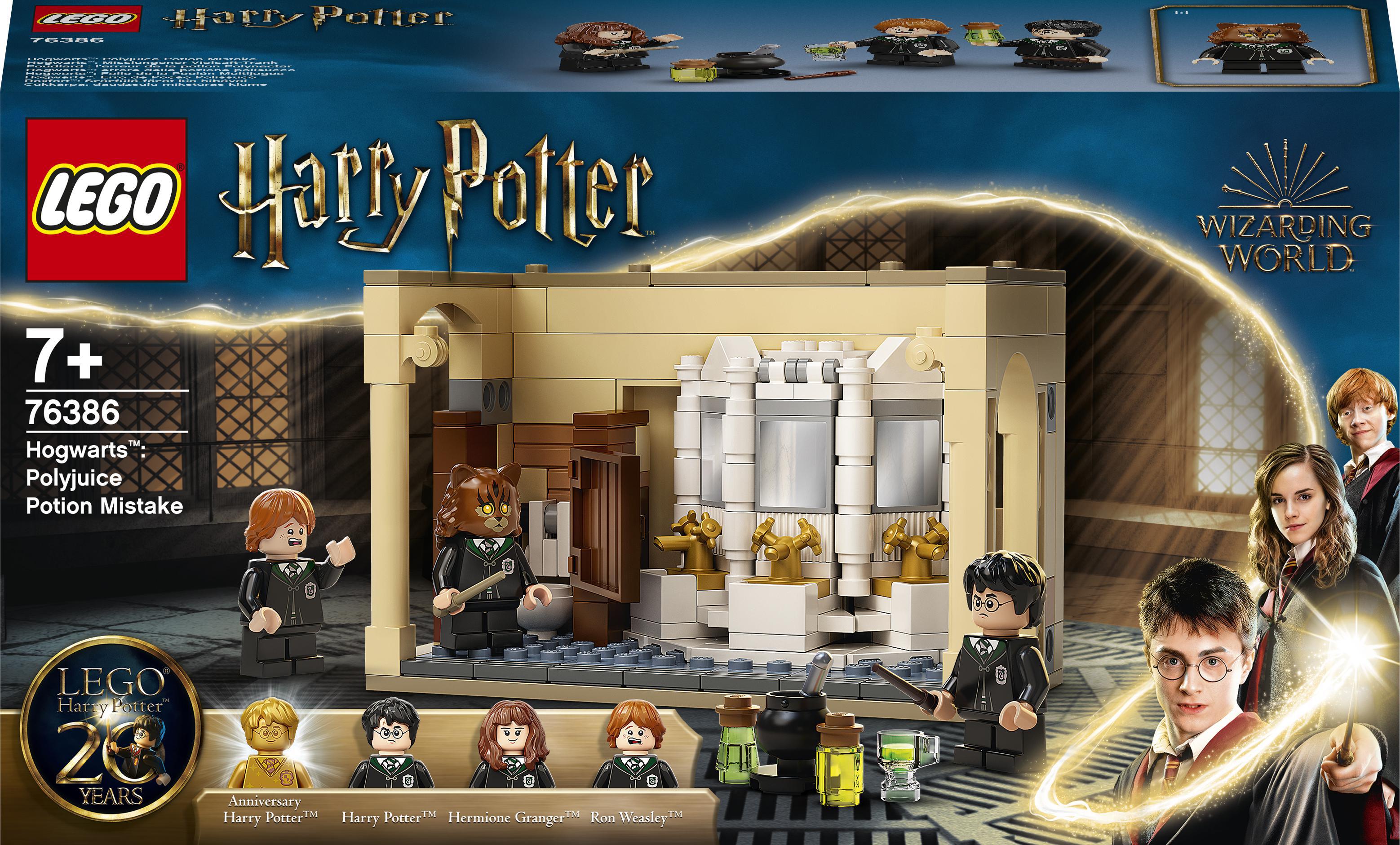 

Конструктор LEGO Harry Potter Хогвартс: ошибка с оборотным зельем (76386)