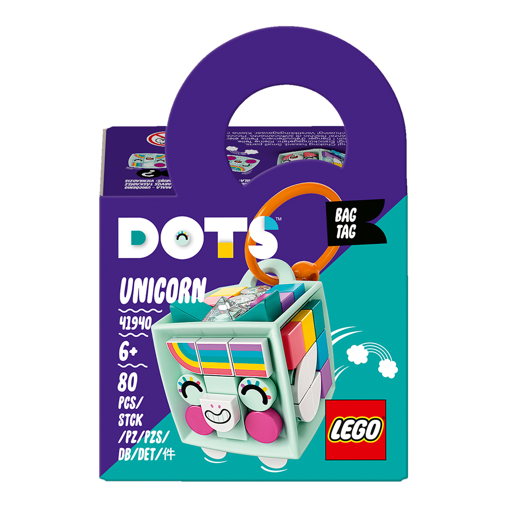 

Брелок для сумочки LEGO DOTs Единорог (41940)