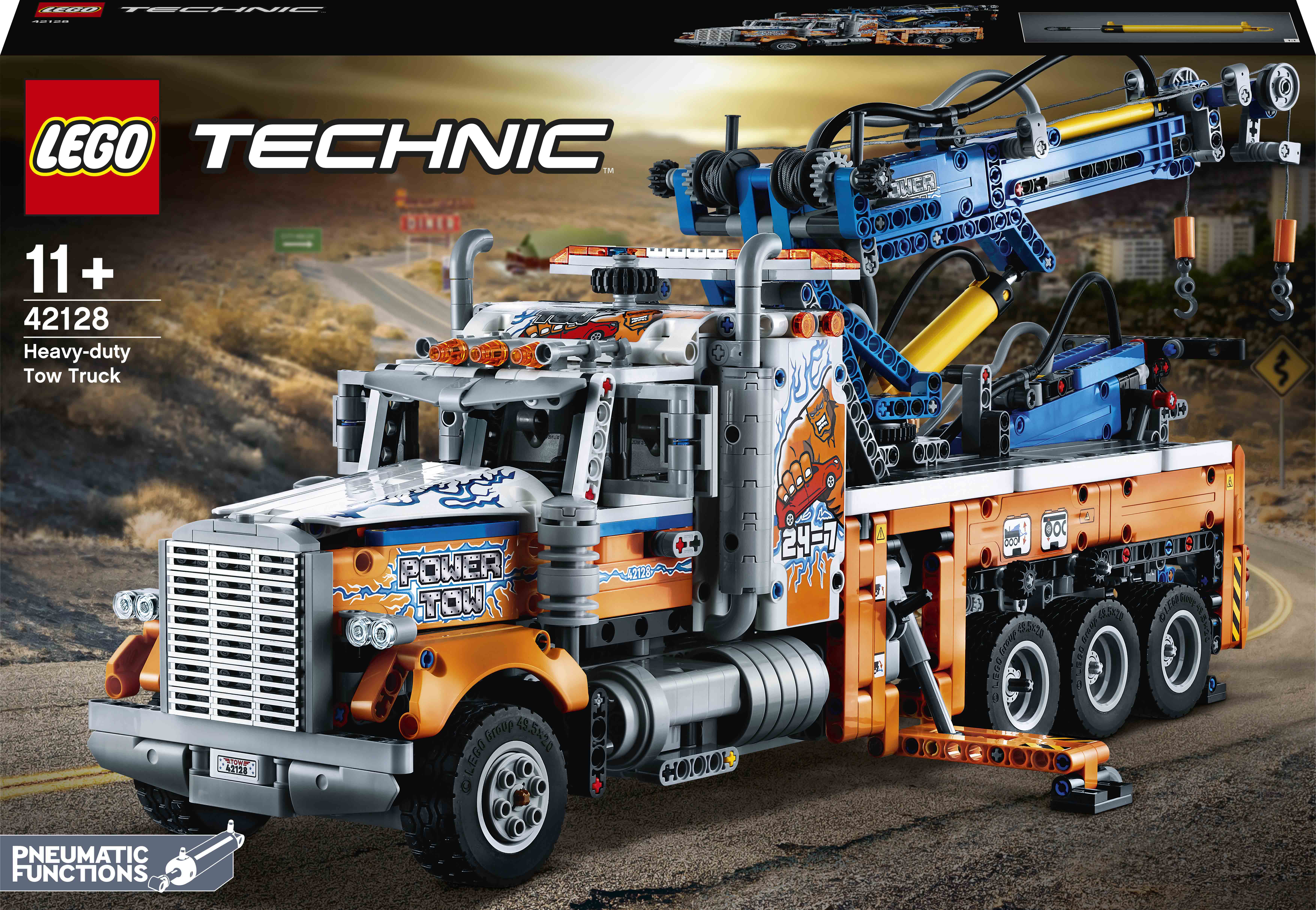 

Конструктор LEGO Technic Важкий тягач (42128)