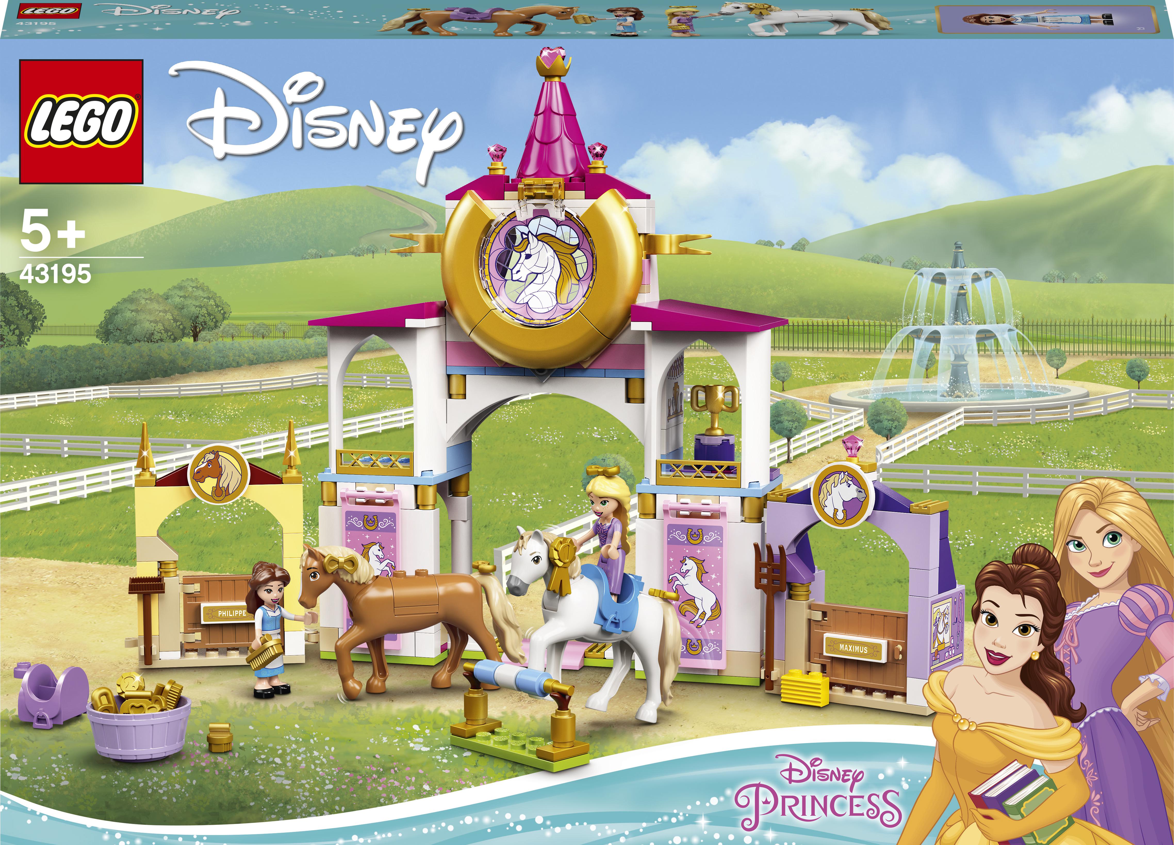 

Конструктор LEGO Disney Princess Королевская конюшня Белль и Рапунцель (43195)