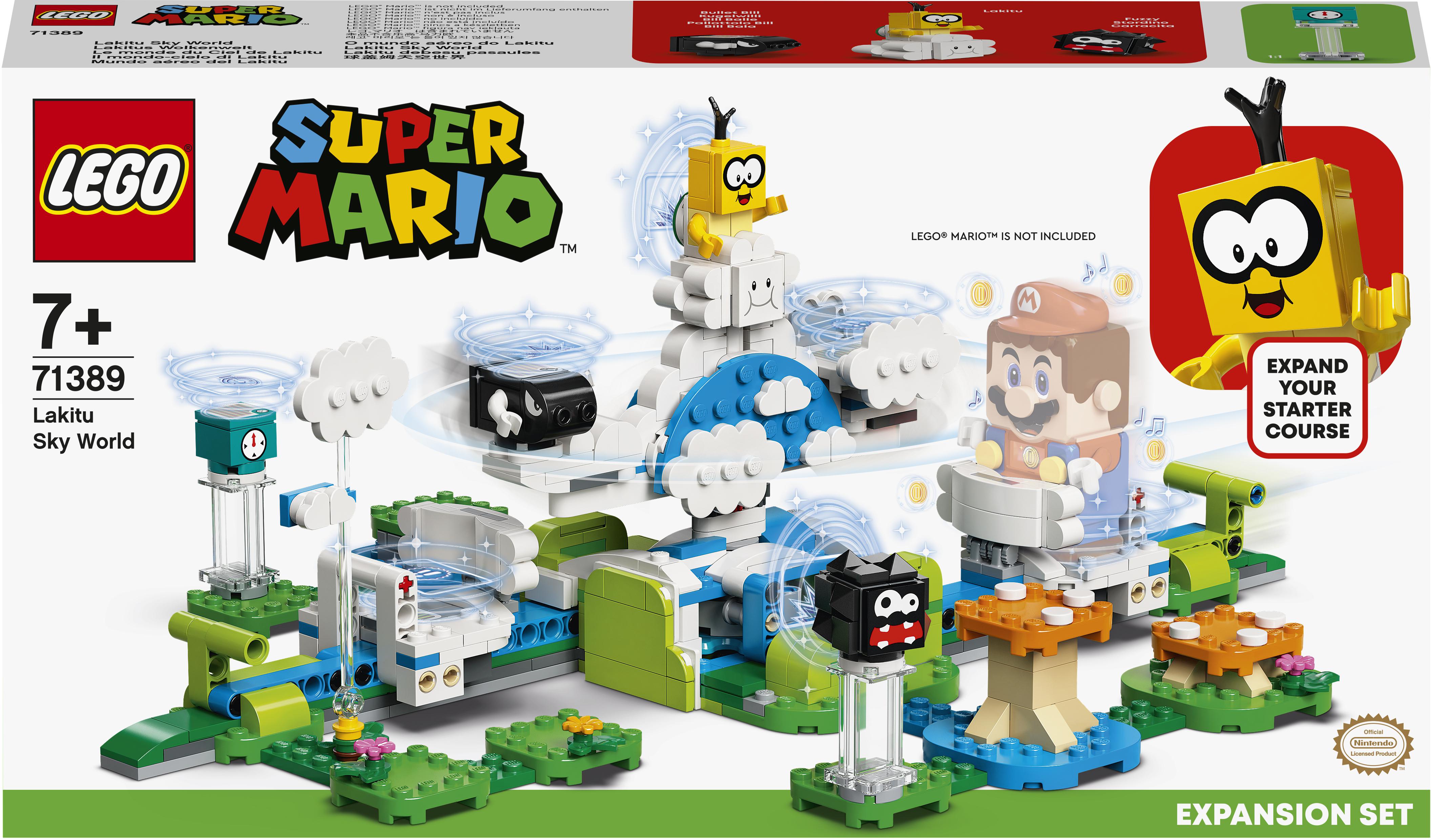 

Конструктор LEGO Super Mario Небесний світ Лакіту. Додатковий рівень (71389)