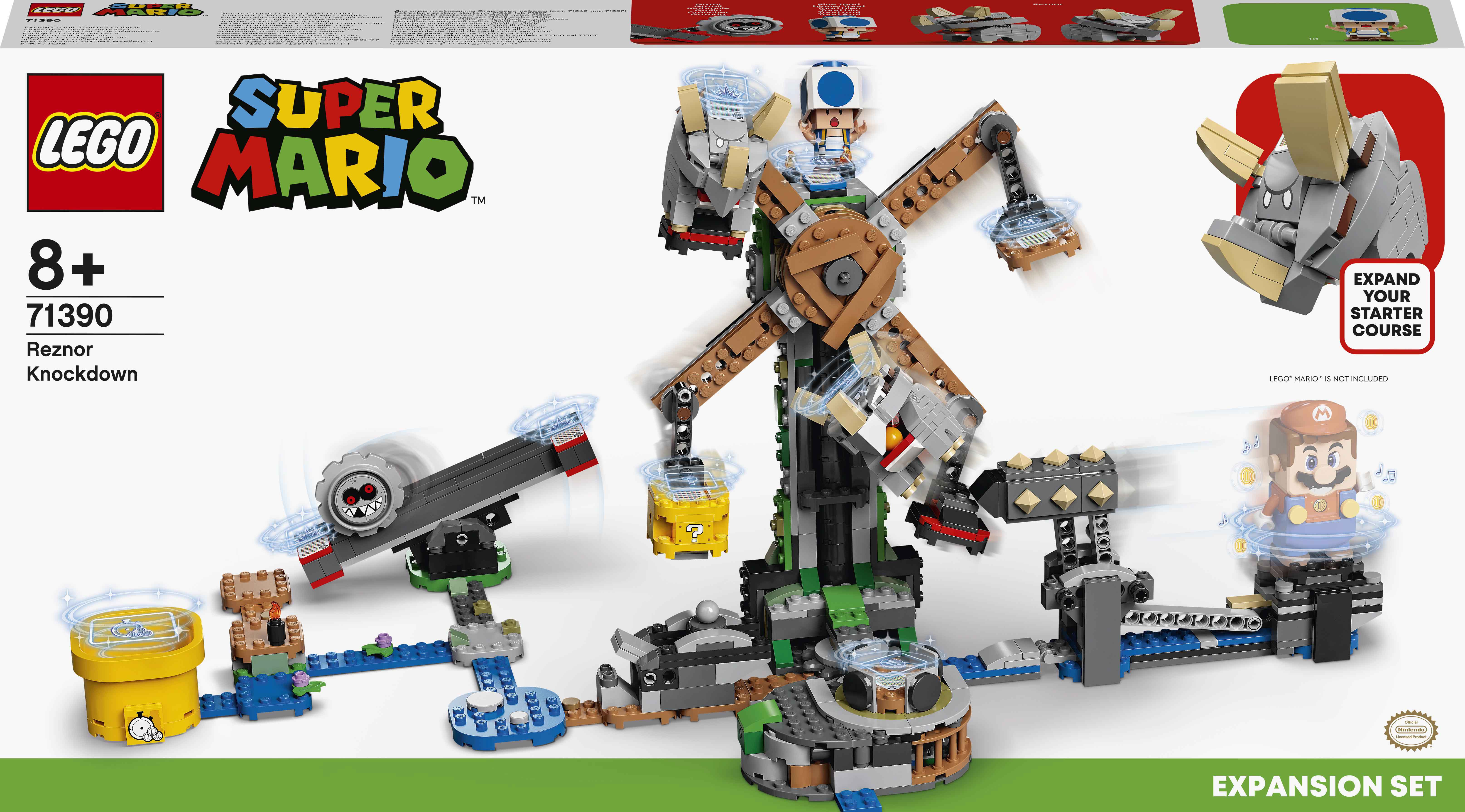 

Конструктор LEGO Super Mario Дополнительный набор «Нокдаун резноров» (71390)
