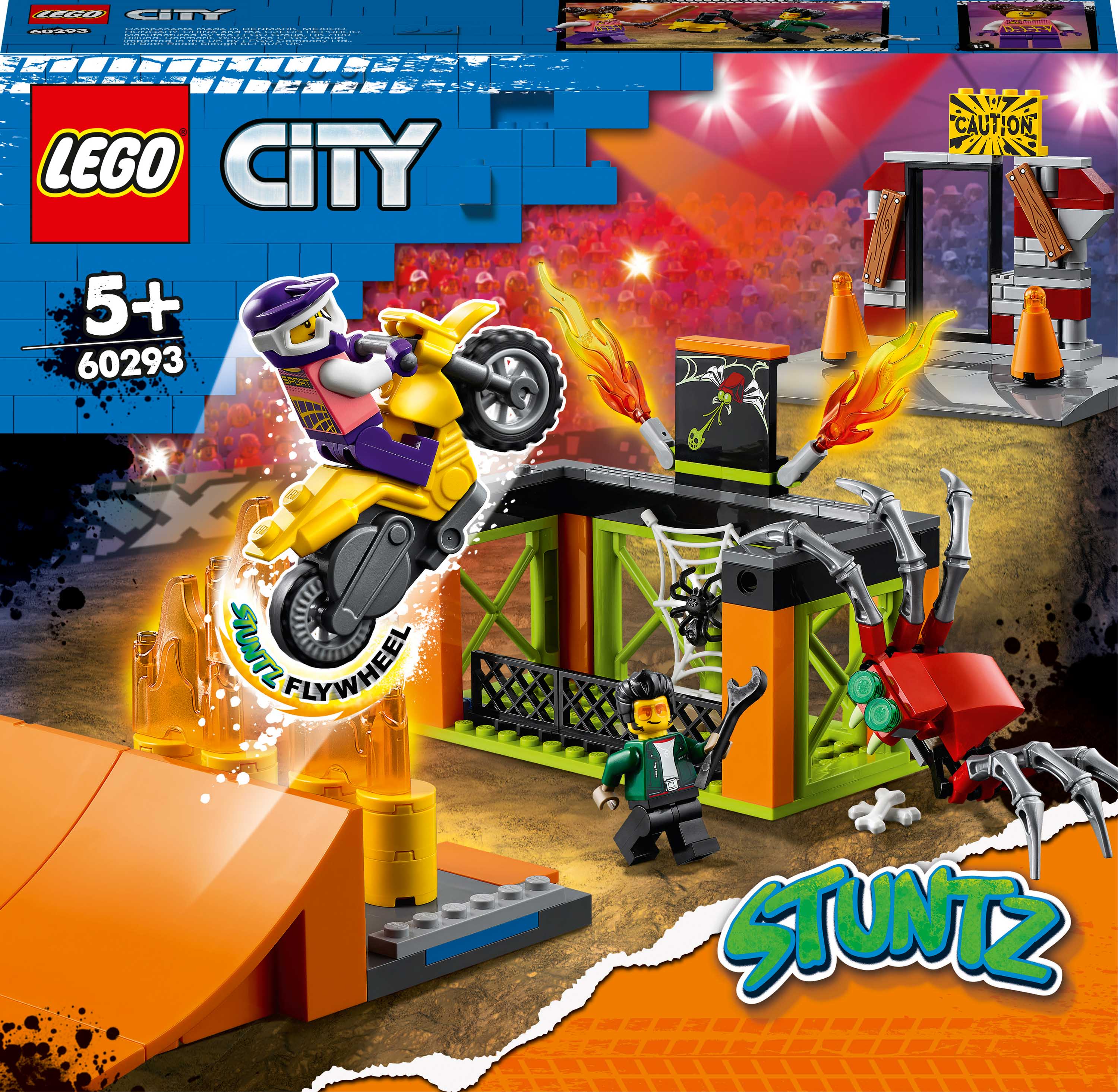 

Конструктор LEGO City Stuntz Парк каскадёров (60293)