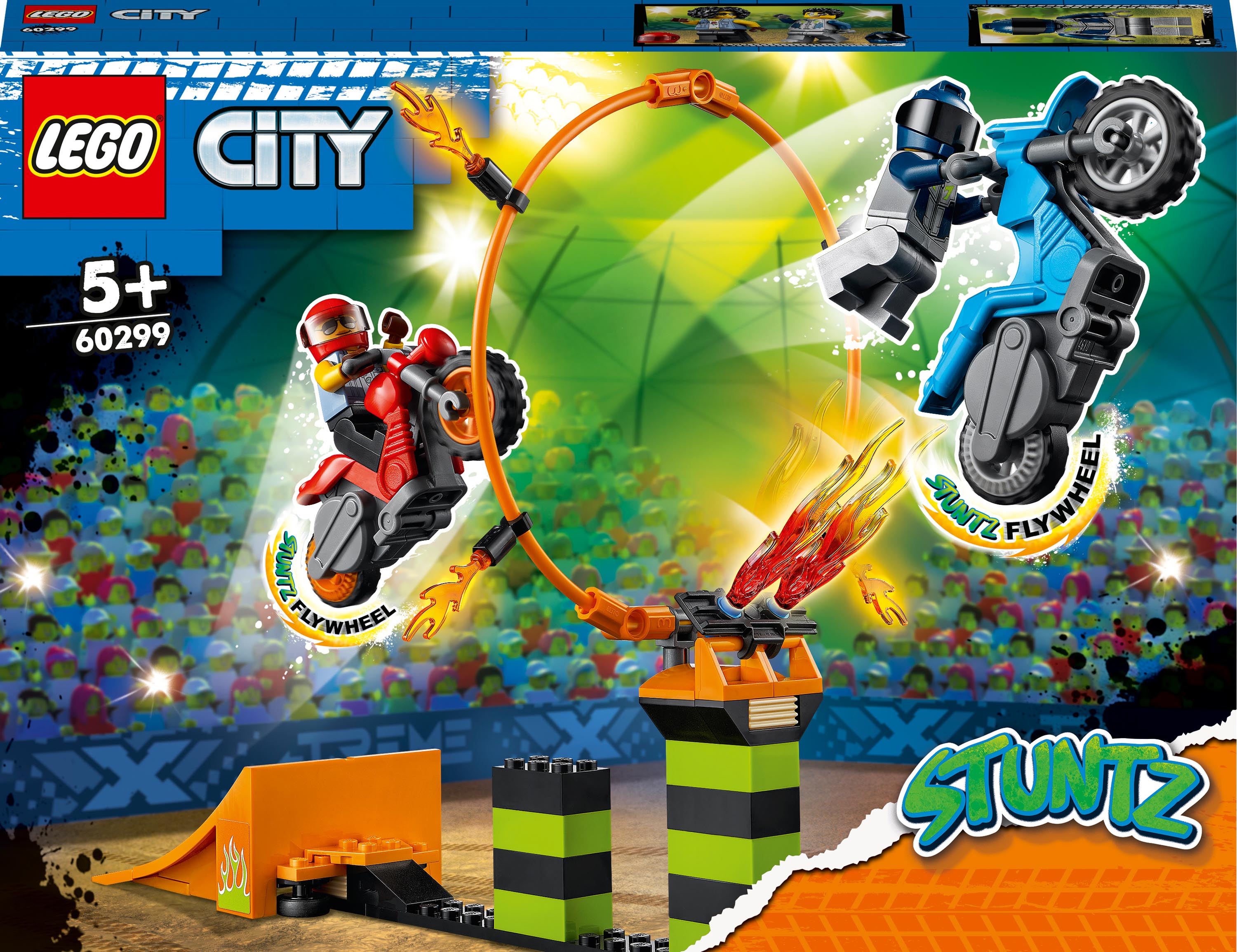 

Конструктор LEGO City Stuntz Состязание трюков (60299)